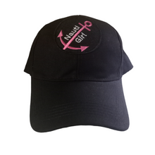 Load image into Gallery viewer, Nauti Girl Adult Cotton Unisex free size Cap - Premium Quality with Embroidery Patch