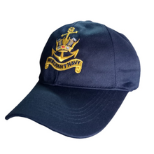 Load image into Gallery viewer, Merchant Navy Logo Embroidered Adult Unisex free size Cap - Premium Quality