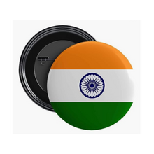 Load image into Gallery viewer, Indian Flag Pin Up Round Badges