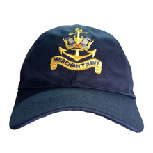 Load image into Gallery viewer, Merchant Navy Logo Embroidered Adult Unisex free size Cap - Premium Quality