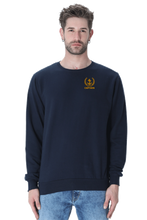 Load image into Gallery viewer, Merchant Navy Captain Anchor With Leaf Embroidered Unisex Sweatshirt