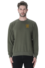 Load image into Gallery viewer, Merchant Navy Captain Anchor With Leaf Embroidered Unisex Sweatshirt