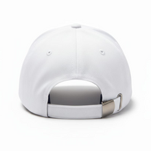 Load image into Gallery viewer, Indian Navy Logo Embroidered Adult Unisex free size Cap White - Premium Quality