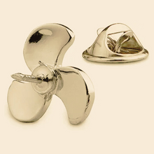 Load image into Gallery viewer, Ship Propeller Lapel Pin
