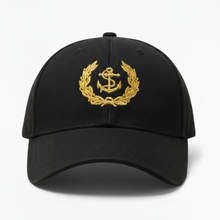 Load image into Gallery viewer, Merchant Navy Embroidered Adult Unisex free size Cap - Premium Quality