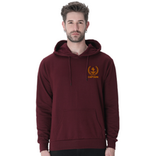 Load image into Gallery viewer, Merchant Navy Captain Anchor With Leaf Embroidered Unisex Hoodie