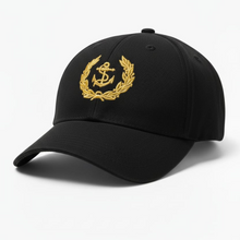 Load image into Gallery viewer, Merchant Navy Embroidered Adult Unisex free size Cap - Premium Quality