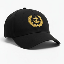 Load image into Gallery viewer, Merchant Navy Embroidered Adult Unisex free size Cap - Premium Quality