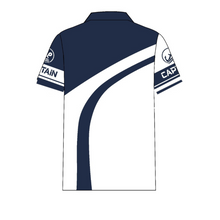 Load image into Gallery viewer, Merchant Navy Master Of The Seas Crashing Waves Drifit Polo Neck Tshirt