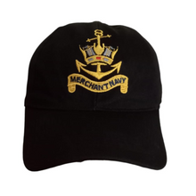 Load image into Gallery viewer, Merchant Navy Logo Embroidered Adult Unisex free size Cap - Premium Quality