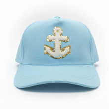 Load image into Gallery viewer, Kids Anchor Logo Embroidered Patch Cap - Premium Quality