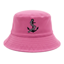 Load image into Gallery viewer, Merchant Navy Mariners Anchor Logo Embroidery Unisex Bucket Hat - Premium Quality