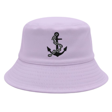 Load image into Gallery viewer, Merchant Navy Mariners Anchor Logo Embroidery Unisex Bucket Hat - Premium Quality