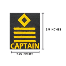 Load image into Gallery viewer, PUMA Brand Merchant Navy Captain Eppaullets Logo Embroidered Polo Neck T-shirt - Black