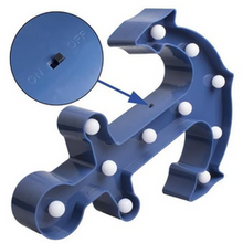 Load image into Gallery viewer, Anchor with Decorative Light - Wall Decor