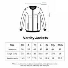 Load image into Gallery viewer, Unisex Cotton Varsity Jacket with Shoulder Flaps for Merchant Navy Officers