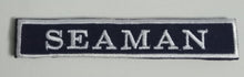 Load image into Gallery viewer, Embroidery Tag for Merchant Navy Ranks - Hard Type with Velcro