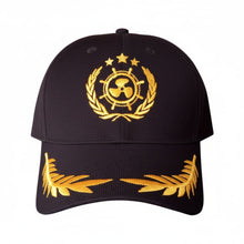 Load image into Gallery viewer, Marine Engineer Propeller Logo Embroidered Black Adult Unisex Cap - Premium Quality