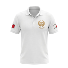 Load image into Gallery viewer, Merchant Navy Embroidered Cotton Polo Neck T-shirt for Marine Pilot