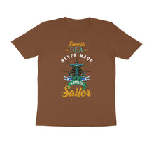 Load image into Gallery viewer, Smooth Sea Never Made Skilled Sailor - Men's Half Sleeve Round Neck T-shirt