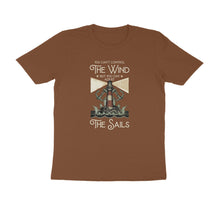 Load image into Gallery viewer, You Can't Control The Wind - Men's Half Sleeve Round Neck Tshirt