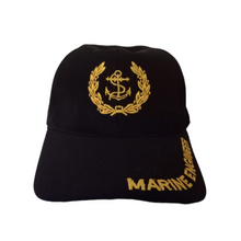 Load image into Gallery viewer, Fourth Engineer Embroidered Black Adult Unisex Cap - Premium Quality