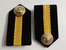 Load image into Gallery viewer, Professional Gorget Collar Patch / Badge / Epaulettes for Merchant Navy Officers / Mariner Engineers / ETO