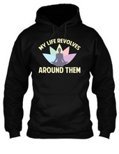 Load image into Gallery viewer, My life revolves around yoga - Unisex Hoodie