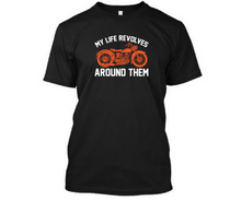 Load image into Gallery viewer, Fear not living let's ride - Men's Half sleeve round neck T-Shirt