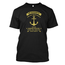 Load image into Gallery viewer, Hardwork Makes Skilled Mariner - Men's Half Sleeve Round Neck T-shirt