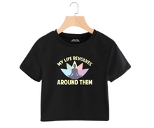 Load image into Gallery viewer, My life revolves around yoga - Women's Crop Top