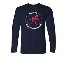 Load image into Gallery viewer, Cycling fun - Men's full sleeve round neck T-shirt