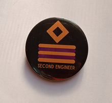 Load image into Gallery viewer, Rank Pin Up Round Badges