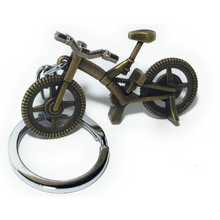 Load image into Gallery viewer, Antique Cycle Metal Keychain for cycle lovers