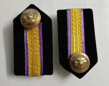 Load image into Gallery viewer, Professional Gorget Collar Patch / Badge / Epaulettes for Merchant Navy Officers / Mariner Engineers / ETO