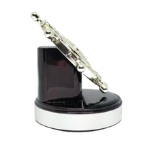 Load image into Gallery viewer, Solar Powered Rotating Ship Helm Wheel Air Freshener Car Dashboard Accessory