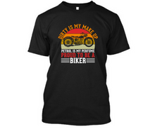 Load image into Gallery viewer, Proud to be a Biker - Men's Half sleeve round neck T-Shirt