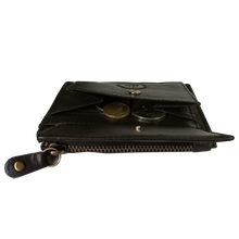 Load image into Gallery viewer, Men's Leather Micro Card Holder Wallet