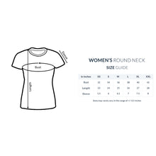 Load image into Gallery viewer, Captain (Typo with Wheel) - Women's Half Sleeve Round Neck T-shirt