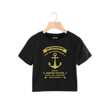 Load image into Gallery viewer, Hardwork Makes Skilled Mariner - Crop Top