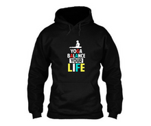 Load image into Gallery viewer, Yoga balance yr life - Unisex Hoodie