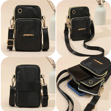 Load image into Gallery viewer, Small Crossbody Multilayer 3 in 1 Woman Sling Pouch/Bag with Mini Earphone Hole