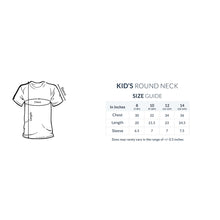 Load image into Gallery viewer, Burn fat not oil cycling- Kids unisex half sleeve round neck T-shirt