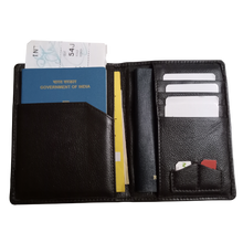 Load image into Gallery viewer, Premium Leather Passport / CDC / COC Travel Wallet
