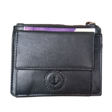 Load image into Gallery viewer, Men's Leather Micro Card Holder Wallet