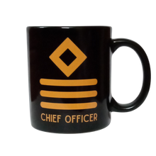 Load image into Gallery viewer, Merchant Navy Rank Printed Cylindrical Coffee Mug - 300 ml