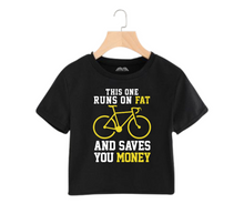Load image into Gallery viewer, Runs on fat - Women's Crop top