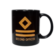 Load image into Gallery viewer, Merchant Navy Rank Printed Cylindrical Coffee Mug - 300 ml