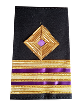 Load image into Gallery viewer, Professional Epaulettes for Merchant Navy Officers / Mariner Engineers / ETO
