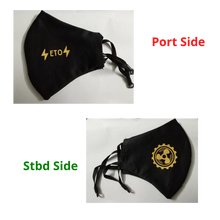 Load image into Gallery viewer, Merchant Navy Rank Customised Printed Face Mask